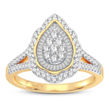 10K 0.50CT DIAMOND RING