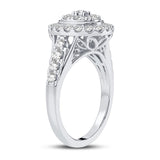 10K 1.00CT DIAMOND RING