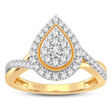 10K 0.50CT DIAMOND RING