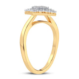 10K 0.10CT DIAMOND RING