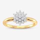 10K 0.10CT DIAMOND RING