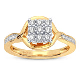 10K 0.10CT DIAMOND RING