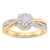 10K 0.33CT DIAMOND RING