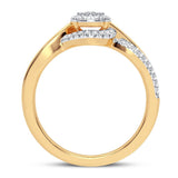 10K 0.33CT DIAMOND RING