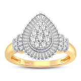 10K 0.50CT DIAMOND RING