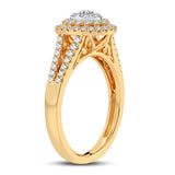 10K 0.50CT DIAMOND RING