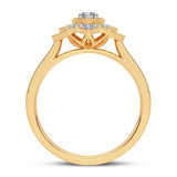 10K 0.33CT DIAMOND RING