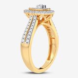 10K 0.50CT DIAMOND RING