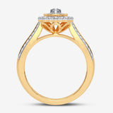 10K 0.50CT DIAMOND RING