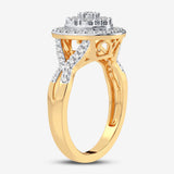 10K 0.50CT DIAMOND RING