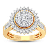 10K 0.50CT DIAMOND RING