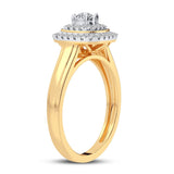 10K 0.25CT DIAMOND RING