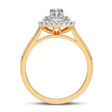 10K 0.25CT DIAMOND RING