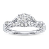 10K 0.25CT DIAMOND RING