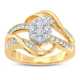 10K 0.25CT DIAMOND RING