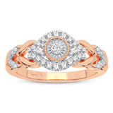 10K 0.25CT DIAMOND RING