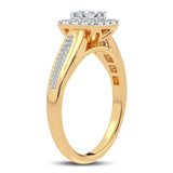 10K 0.50CT DIAMOND RING