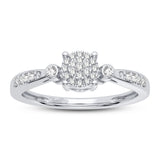 10K 0.14CT DIAMOND RING