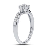 10K 0.14CT DIAMOND RING