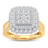 10K 0.25CT DIAMOND RING