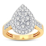 10K 0.50CT DIAMOND RING