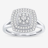 10K 0.28CT DIAMOND RING