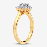 10K 0.10CT DIAMOND RING