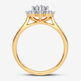 10K 0.10CT DIAMOND RING