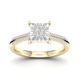 10K 0.25ct Diamond Ring